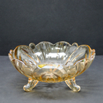 Фруктовница на ножках 24*11см стеклянная