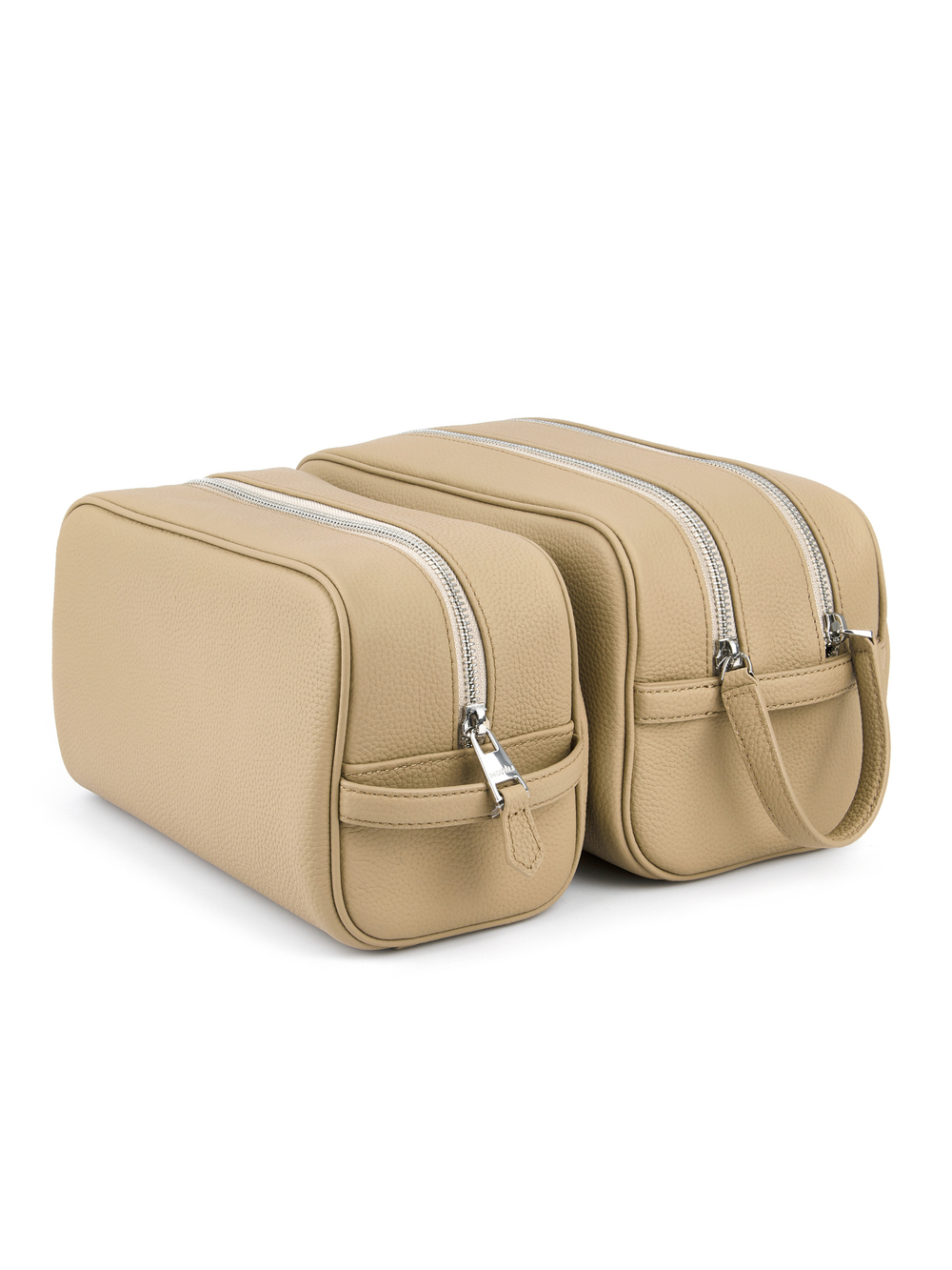 Toiletry bag LEMAN NEW L beige color