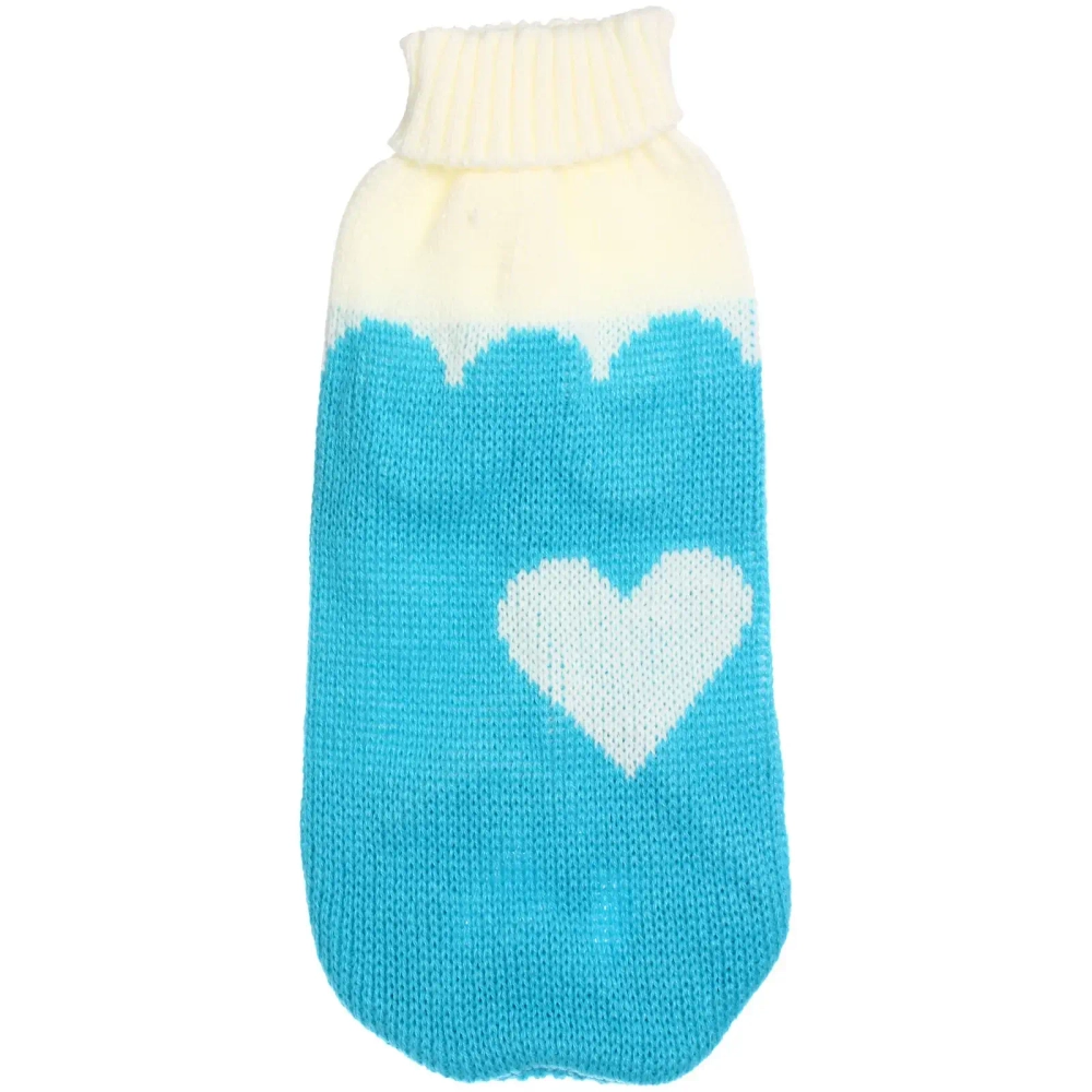 Кофта - свитер для мелких пород собак и кошек «BRO Style ♥», цвет голубой, р M