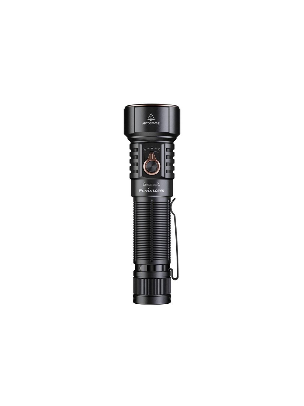 Фонарь Fenix LD36R черный RGB с диффузором