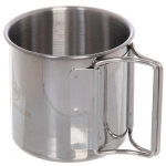 Кружка походная металлическая 200мл 7*7см