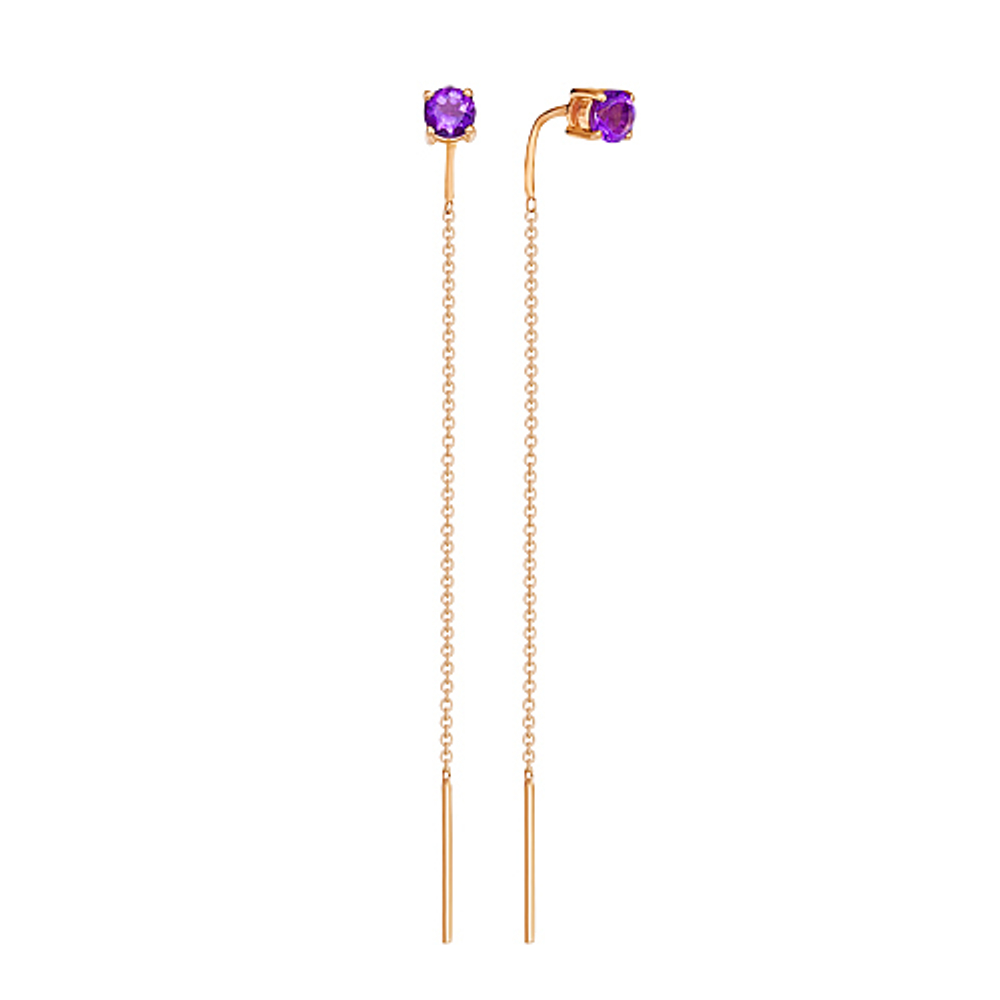 Серьги из золота 585 пробы