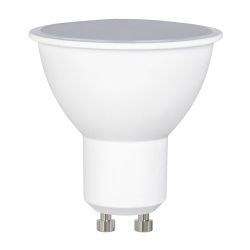 LED-JCDR-10W-NW-GU10-NR Лампа светодиодная. Форма JCDR. матовая. Серия Norma. Белый свет 4000K. Картон. ТМ Volpe