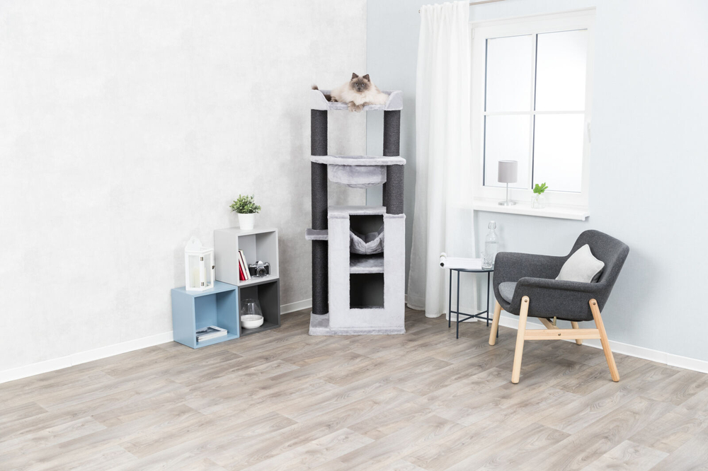 Домик для кошки Trixie Leandro XXL, 163 см, светло- серый