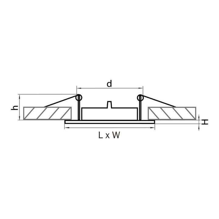 Встраиваемый светильник Lightstar Lega16 011941