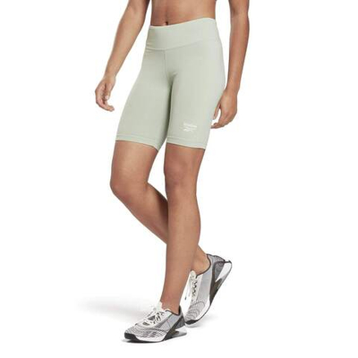 Женские Шорты теннисные Reebok Identity Logo Fitted Short W - light sage
