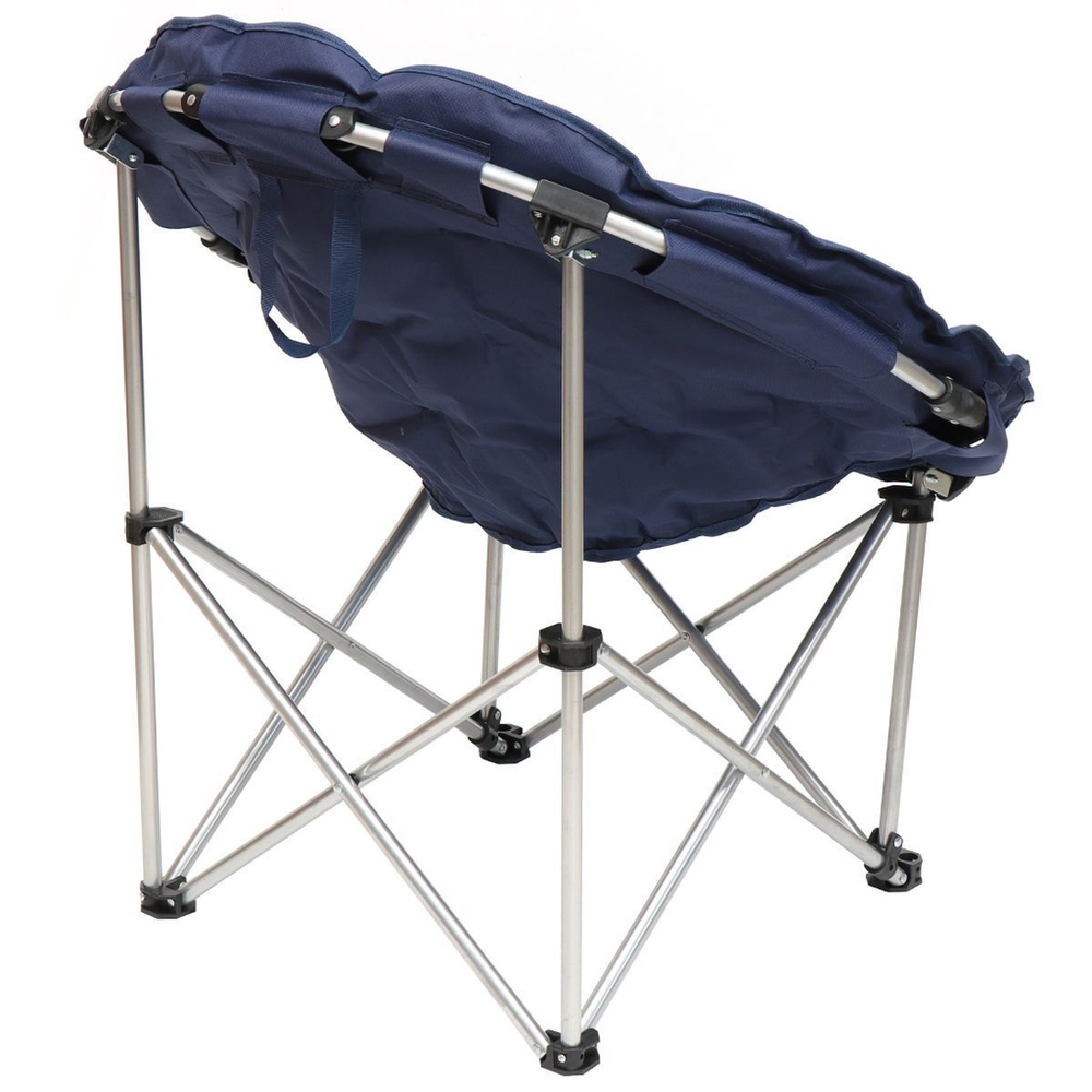 Кресло складное 82х80х72 см, Гриб, синее, оксфорд, 100 кг, YTMC010L-19-3933