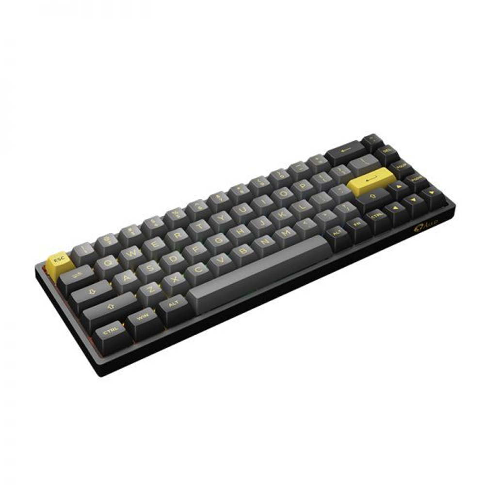 Игровая механическая клавиатура AKKO 3068B Plus Black&Gold CS Jelly Pink