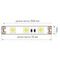 Светодиодная лента SWG 14,4W/m 60LED/m 5050SMD теплый белый 5M 001780