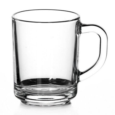 Кружка «Паб»; стекло; 250 мл; D=75, H=90, L=103 мм; прозр. 03140408