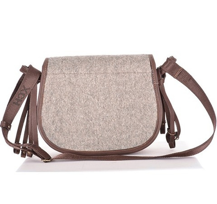 Ягдташ из сукна и кожи