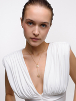 Сотуар "Crystal Sun White" с перламутром Gold