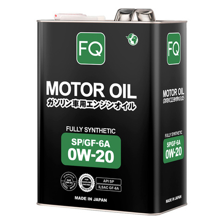 FQ 0W-20 SP/GF-6A FULLY SYNTHETIC, 4л