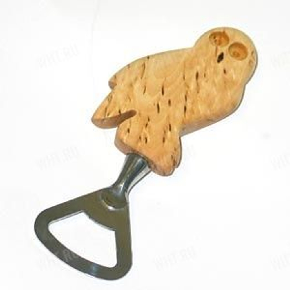 Открывашка для бутылок "Сова", Wood Jewel