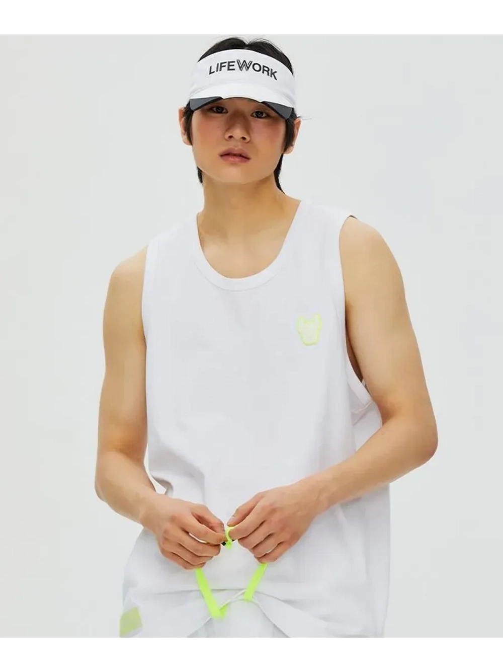 Майка с логотипом neon ladok