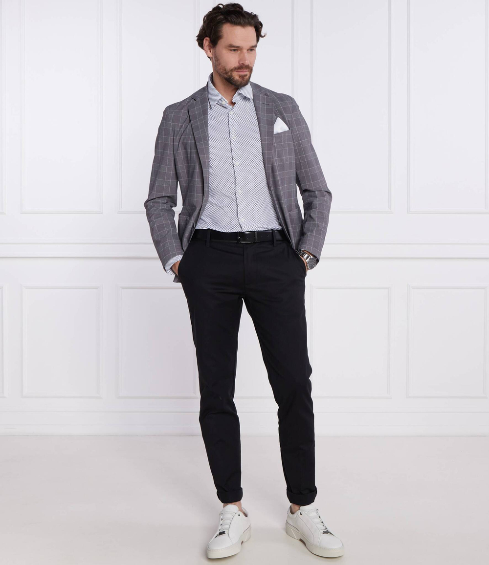 Рубашка P-HANK-s-kent-C1-222 BOSS BLACK - белый(50508738)