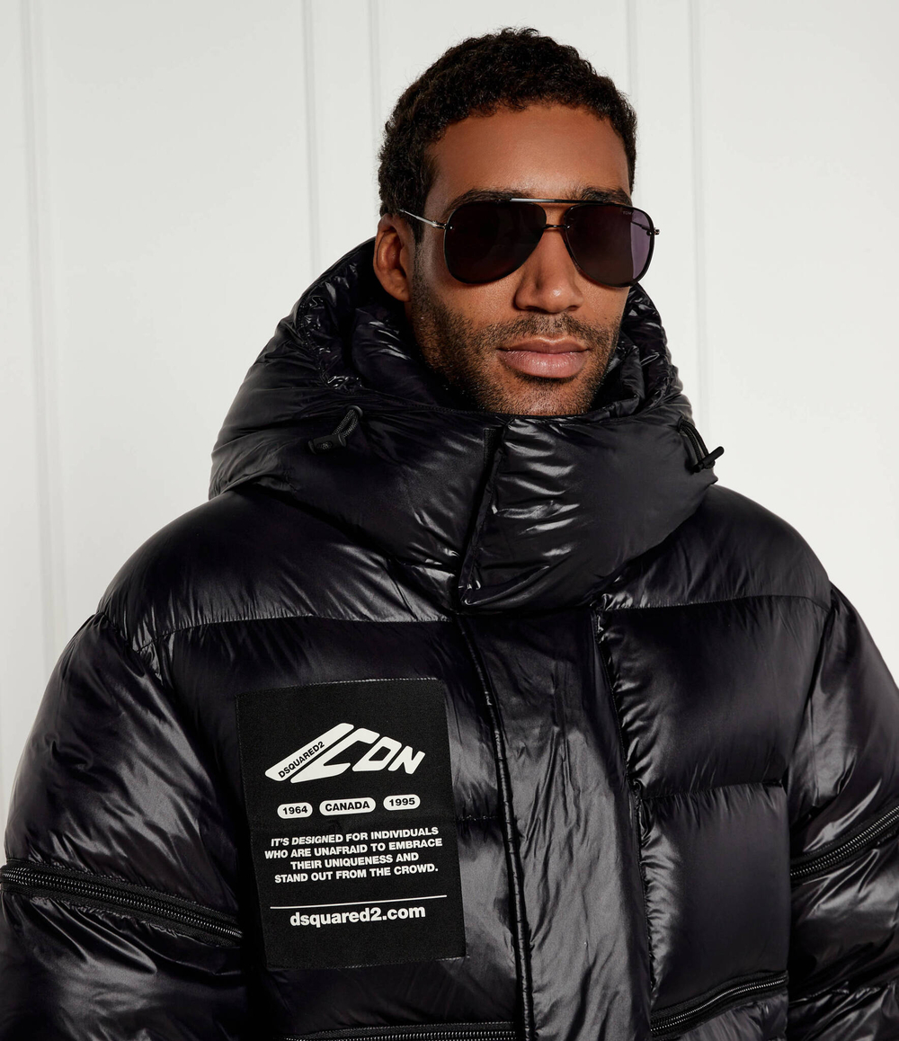 Пуховая куртка 2в1 Dsquared2 - черный(S79AM0063 S60518)