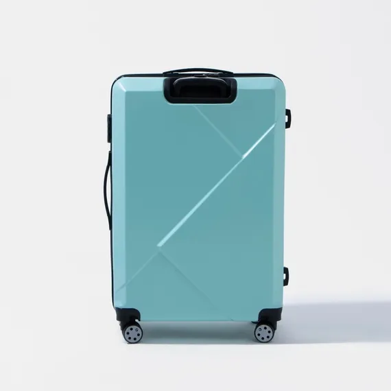 Чемодан большой 28", кодовый замок, цвет бирюзовый