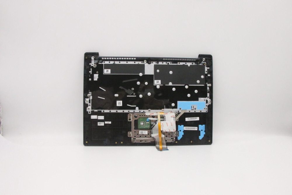 Верхняя панель с клавиатурой (топкейс) для ноутбука Lenovo S340-14IWL,S340-14IML,S340-14API,S340-14IIL раскладка - русская, с подсветкой, черный (5CB0S18593), оригинал