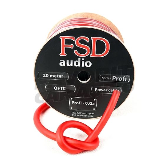 Силовой провод FSD audio PROFI 0GA луженая медь (20)