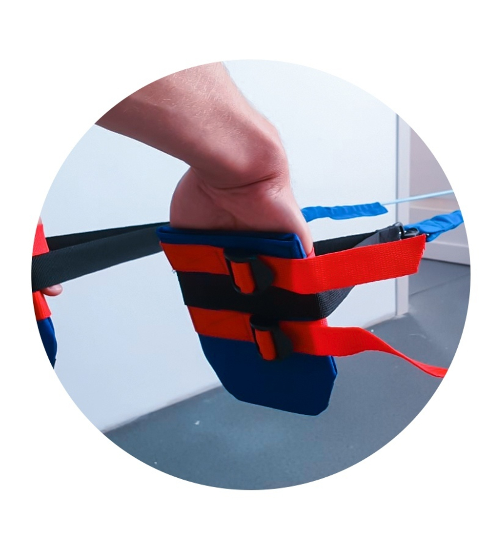 Тренажер резина с лопатками СТ Свимтрейнинг / ST SwimTraining