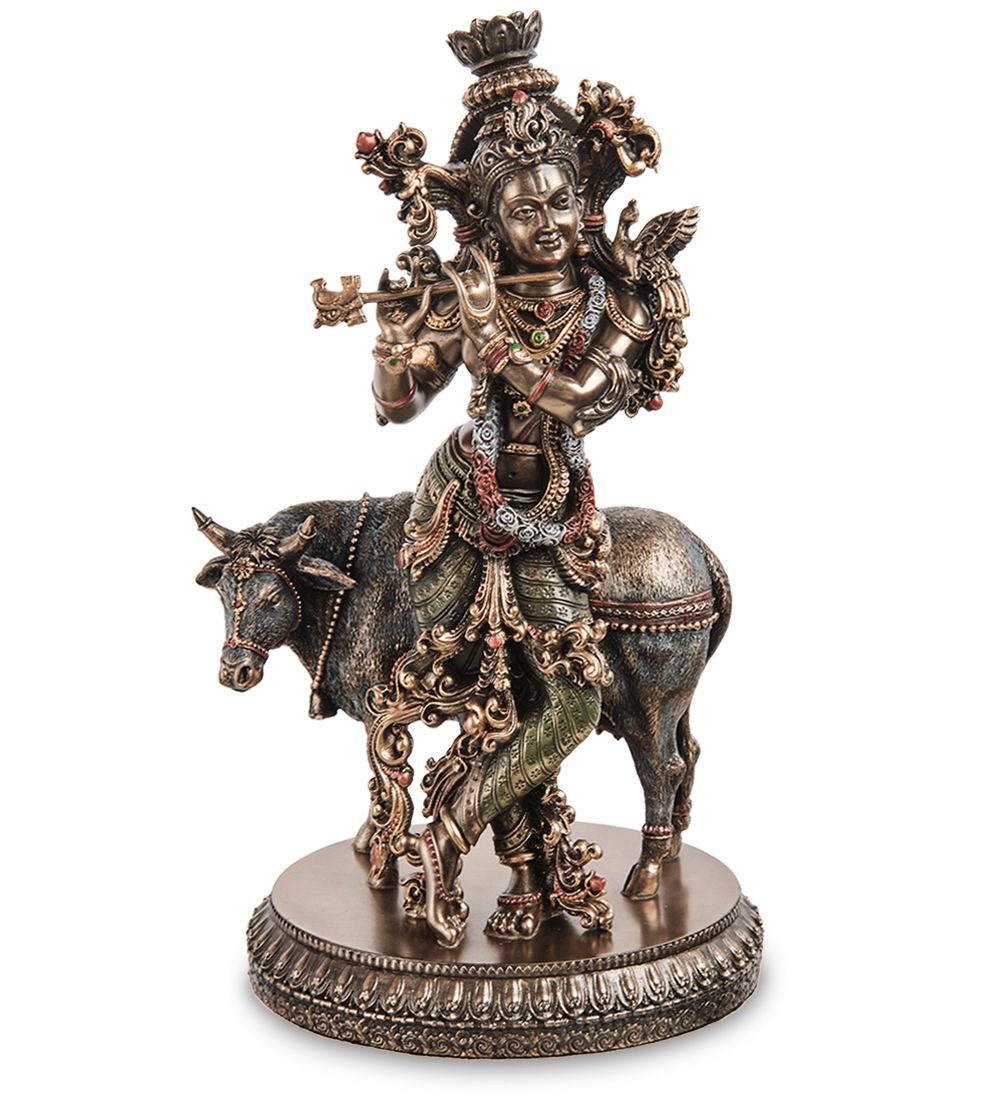 Veronese WS-1115 Статуэтка «Кришна - божество в индуизме»