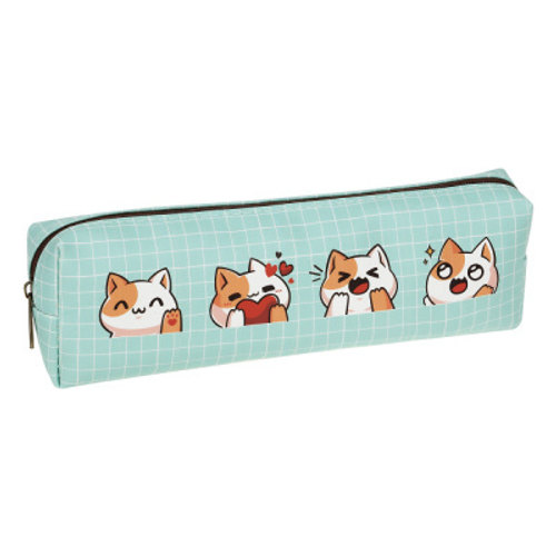 Пенал мягкий 200*55*40 MESHU "Funny", искусственная кожа И