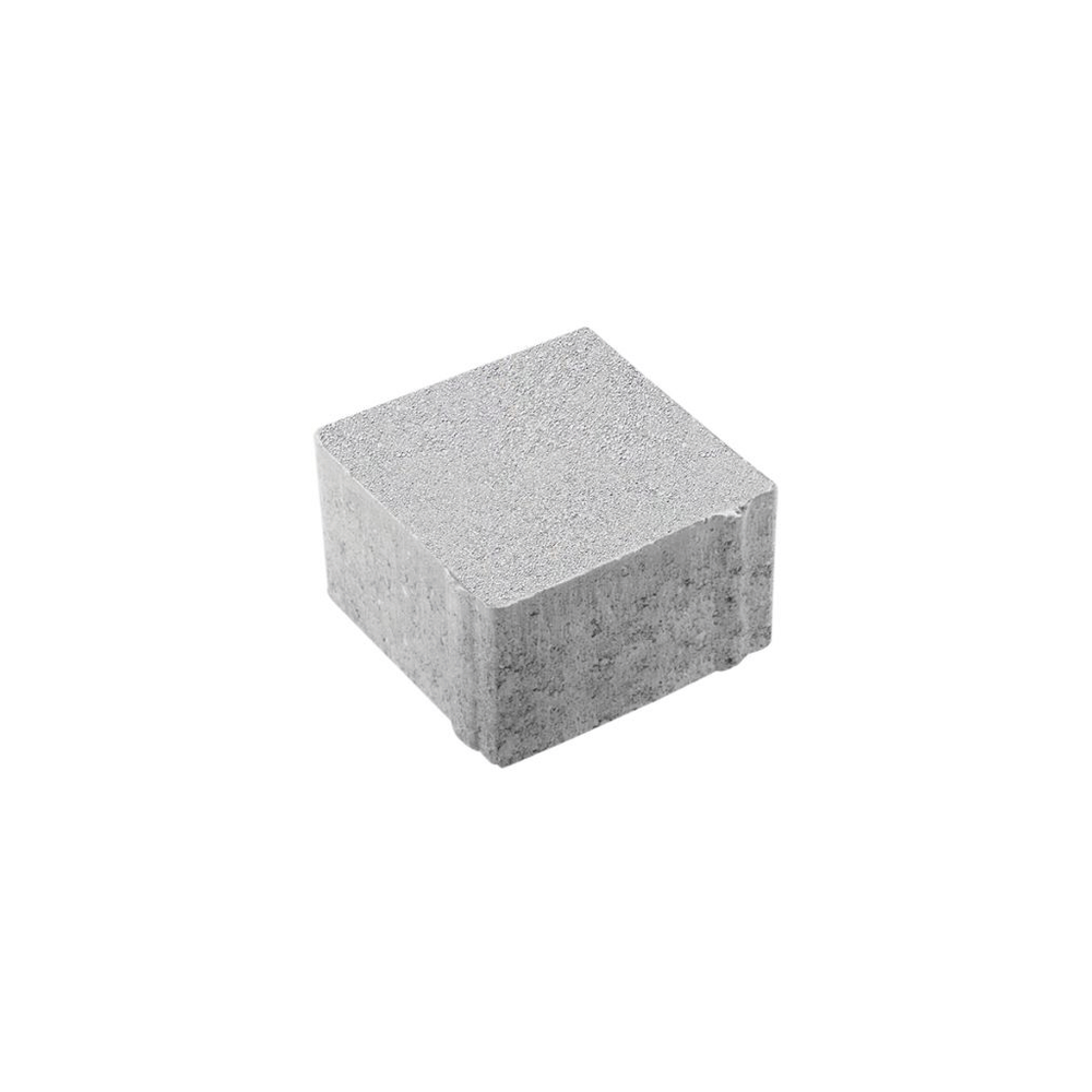 Тротуарная плитка КВАДРАТ 100х100 мм Стандарт Белый
