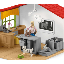 Schleich - Ветеринарная клиника с животными 42502
