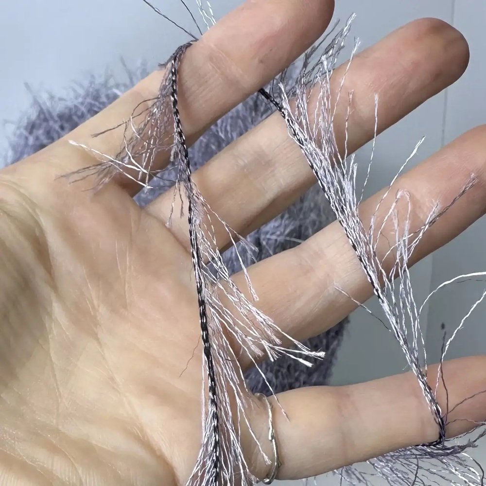 FLOWERFUR - LANIFICIO dell' OLIVO; 100% п/а; 160м/100гр; col. 528, цвет: сиреневый; S704