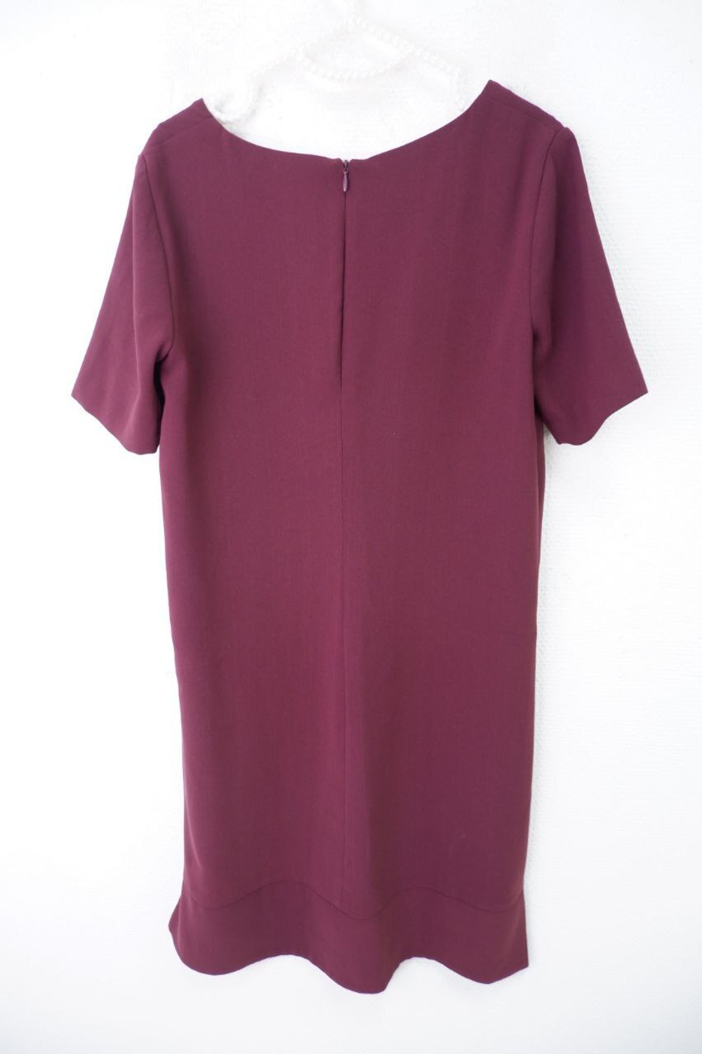 Платье Benetton сливовое 44 размер