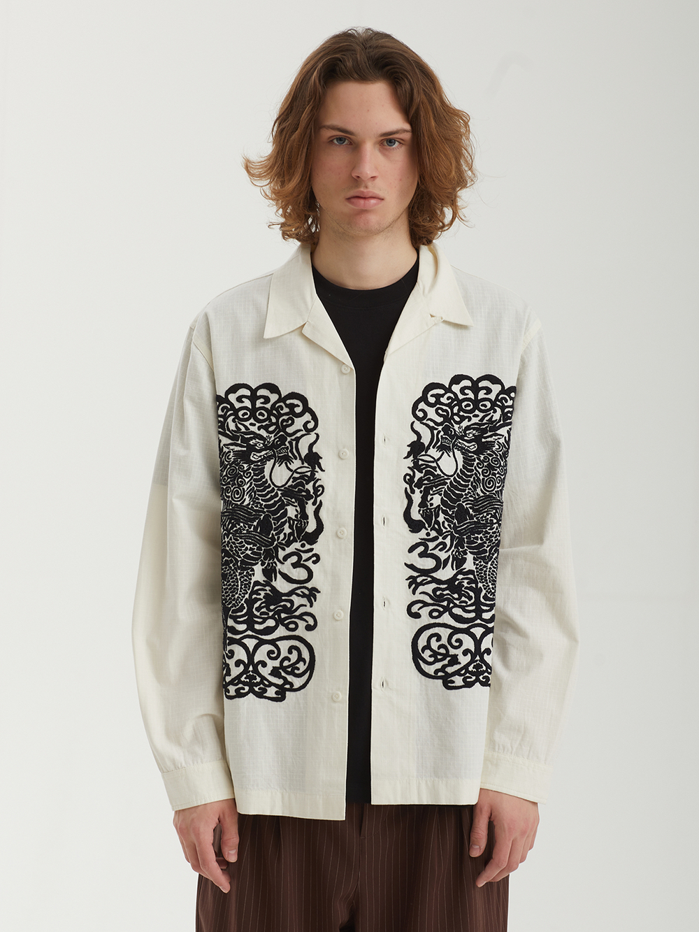 Мужская Рубашка Papel Picado Camp Collar