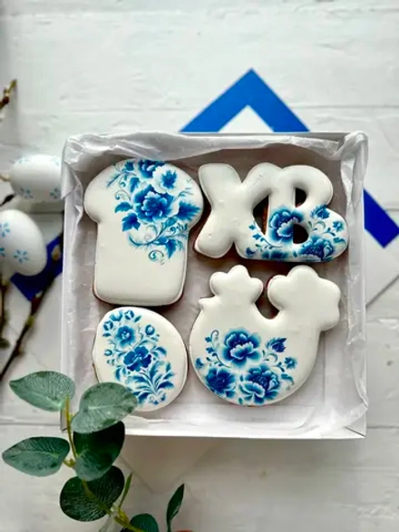 Имбирные пряники подарок на Пасху