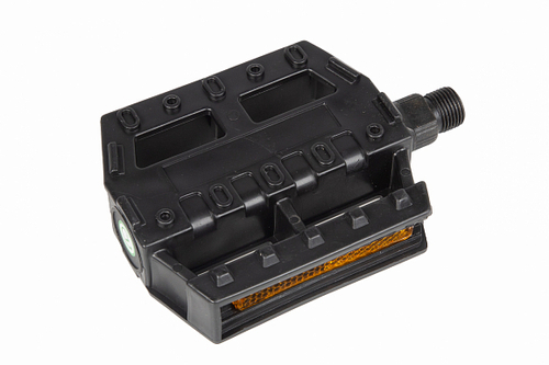 Педали MX-P645, ось 9/16" со светоотражателями, полипропиленовые чёрные