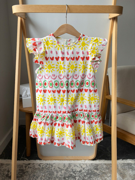 Хлопковое платье Stella McCartney, 98