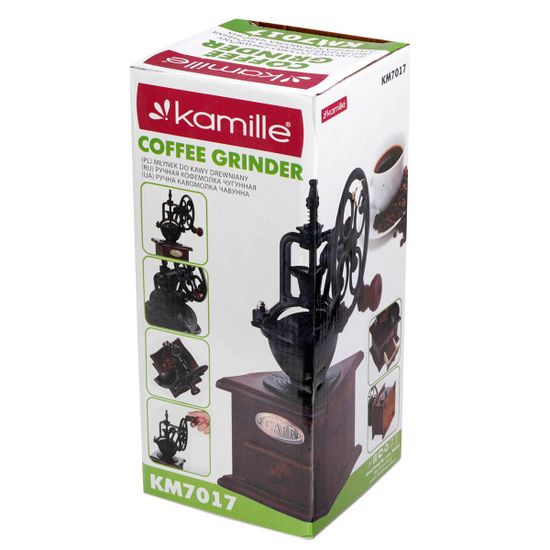 Кофемолка ручная (механическая) Kamille KM-7017