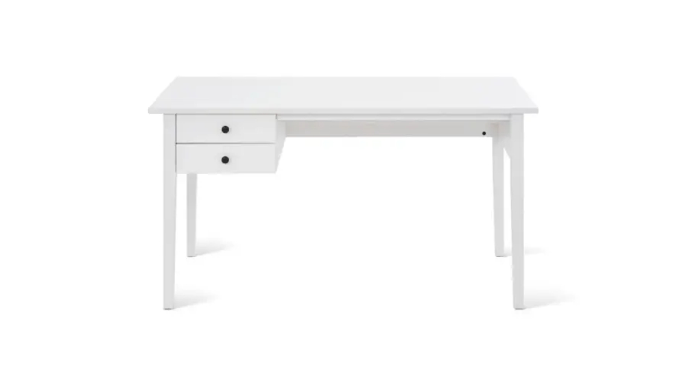 Стол письменный - аналог ИКЕА / ВУХТЫМ / IKEA , 140x70 см, белый