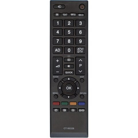 Пульт TV Toshiba CT-90326 (с разбора)