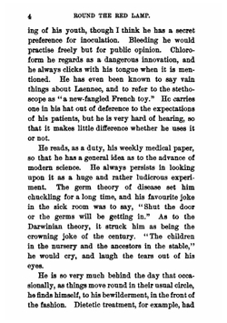 Round the Red Lamp. Being Facts and Fancies of Medical Life | Doyle Arthur Conan