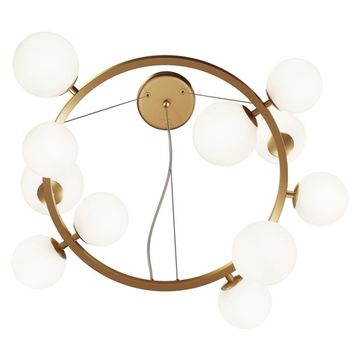 Подвесной светильник MOD545PL-11BS белый Dallas Maytoni