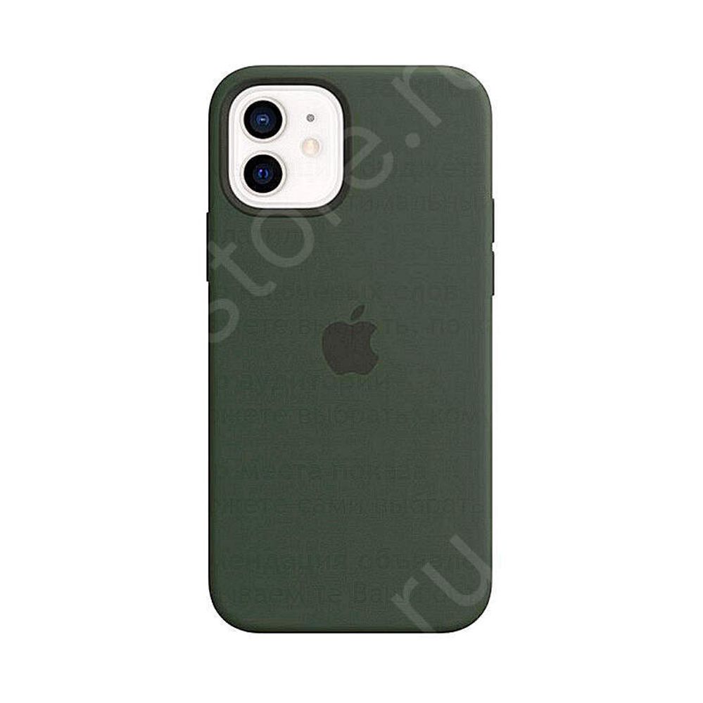 Чехол для iPhone Apple iPhone 12 Mini Silicone Case Green