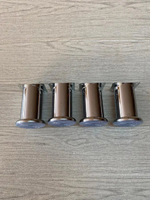 Ножки для мебели металлические высота 10 см4 штуки