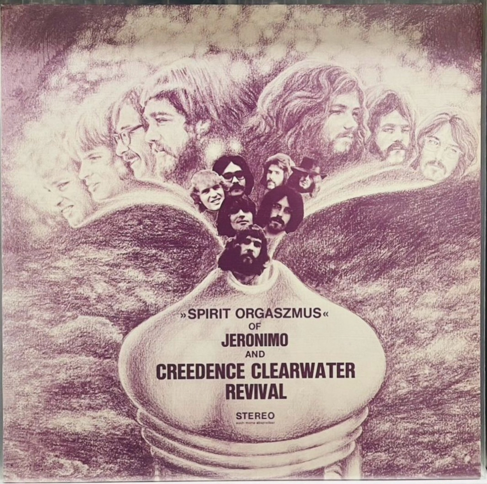 Jeronimo & Creedence Clearwater Revival - Spirit Orgazmus (SPLIT, Pink Vinyl)
