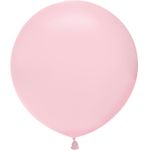 Шар (24''/61 см) Нежно-розовый (828), макарунс, 1 ш