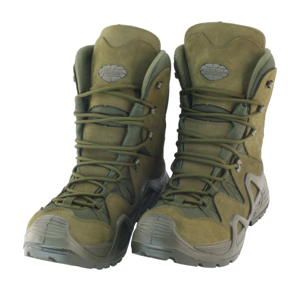 Ботинки Scooter (Турция) «Хаки» Высокие