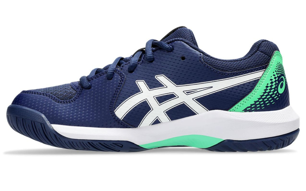 детские Кроссовки теннисные Asics Gel-Dedicate 8 GS - небесный