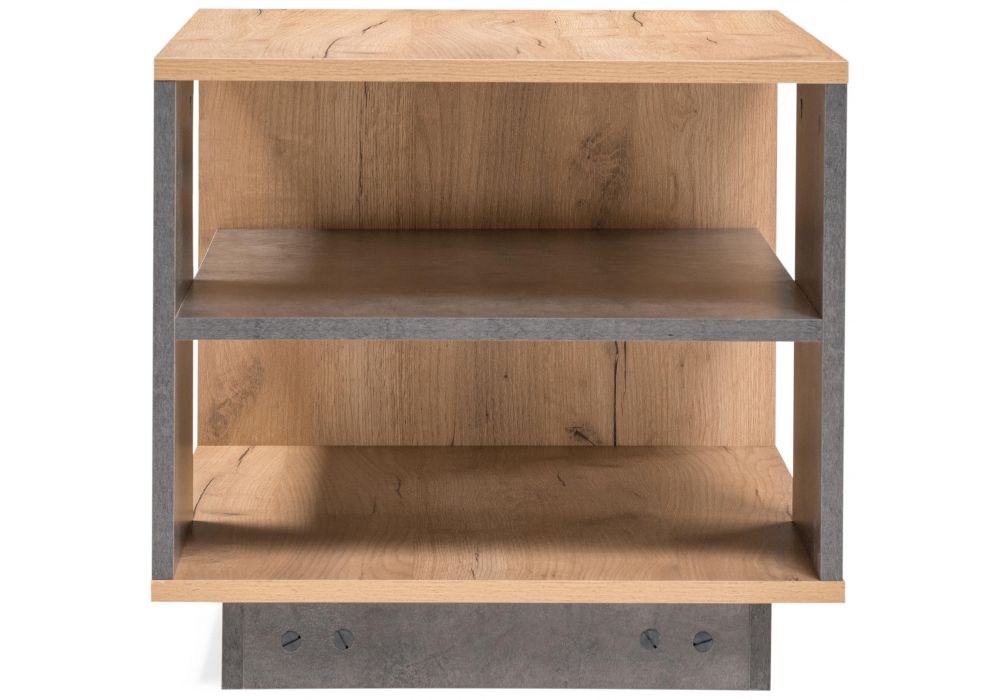 Журнальный стол Арчи 12.01 78х50х46 дуб золотой craft / камень темный U3705