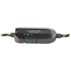 HARPER Harper Gaming GHS-X15 (32±15% Ohm; Чувствительность: 92 dB±3 при 1KHz; Частотная характеристика: 20 Гц-20 кГц; Чувствительность микрофона: -52±3dB)