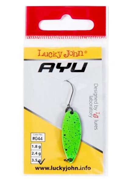 Блесна колеб. Lucky John TR AYU длин.31мм/03.5г 044