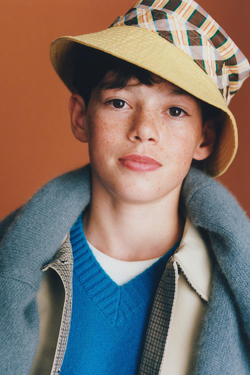 ZARA Х BENSIMON ® ПАНАМА ИЗ ХЛОПКА, ГОРЧИЧНЫЙ